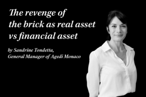 The revenge of the brick as real asset vs financial asset
